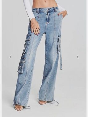 Retrofete Alejandra Cargo Jean Size 24